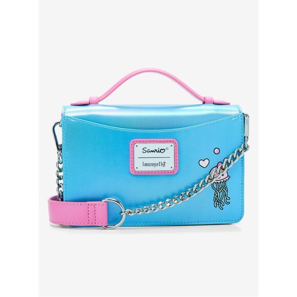 Loungefly Sanrio Hello Kitty Mermaid Metallic Crossbody Bag - Picture 4 of 5